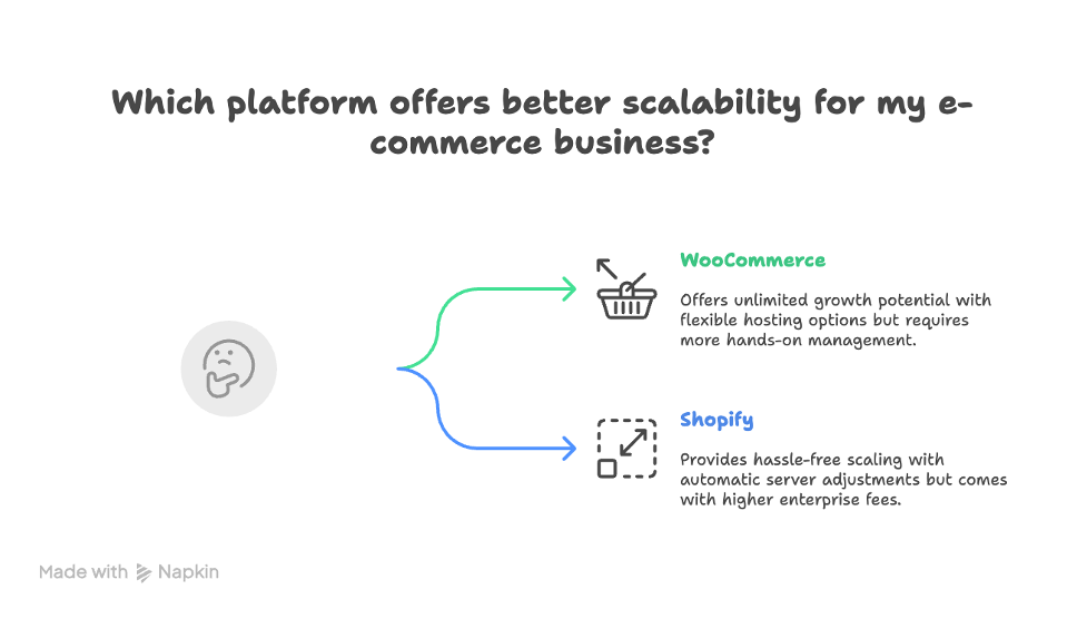 Which platform offers scalability